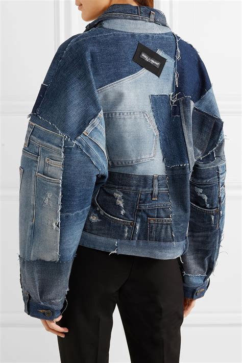 givenchy paris embroidered denim jacket|distressed blue jean jacket.